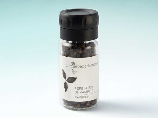 Kampot Fekete bors - Darálósapka tégely 50g